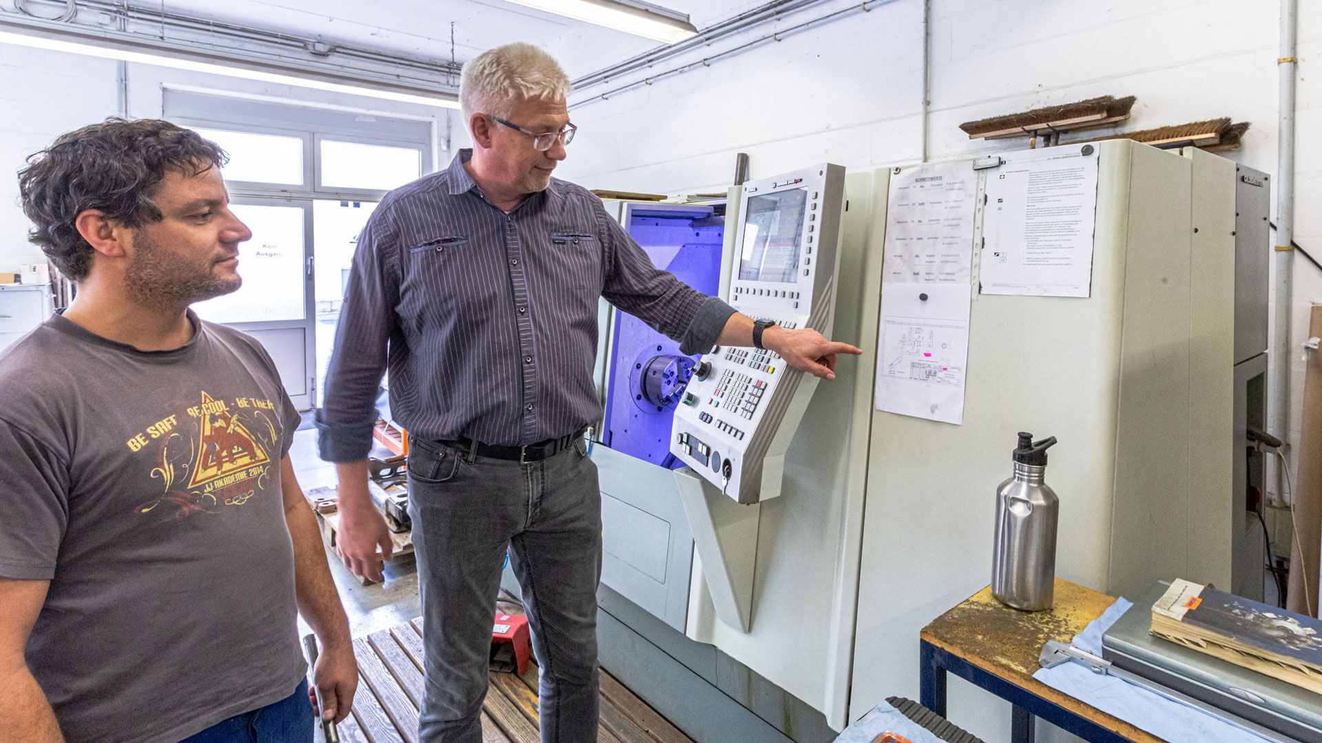 Ausbildung Slider Header Ausbildung im BTZ Thale Erklärung durch Ingo Loske