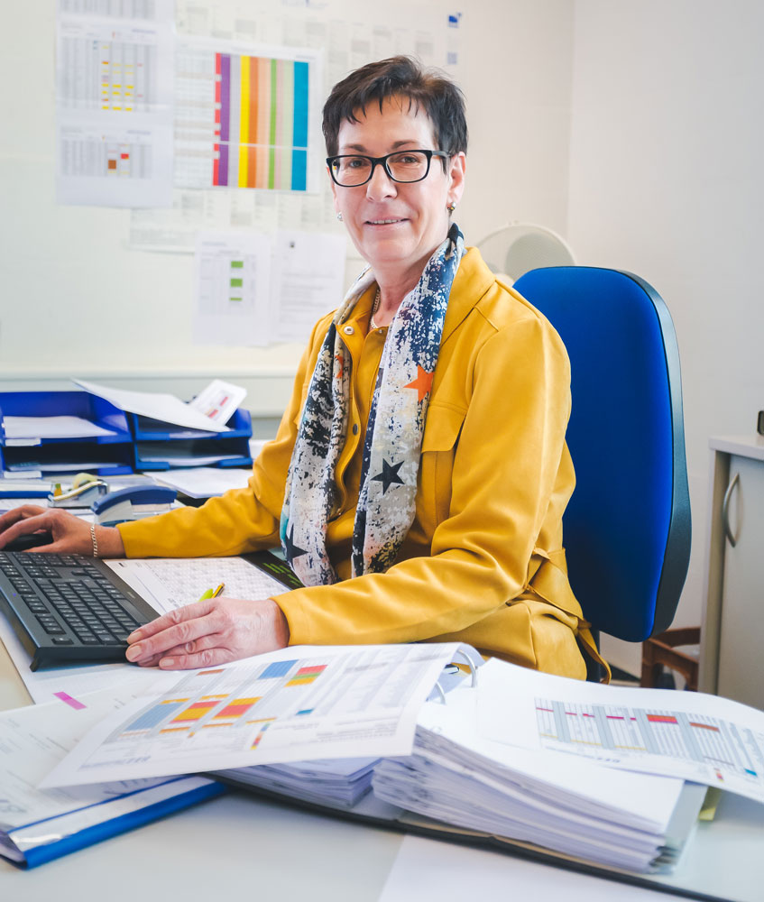 Fachbereichsleitung Heike Böhm Porträt Heike Böhm BTZ Thale