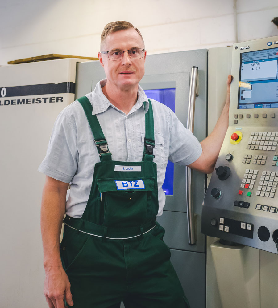 Jörg Lucke Produktion Portrait Jörg Lucke BTZ Thale Produktion