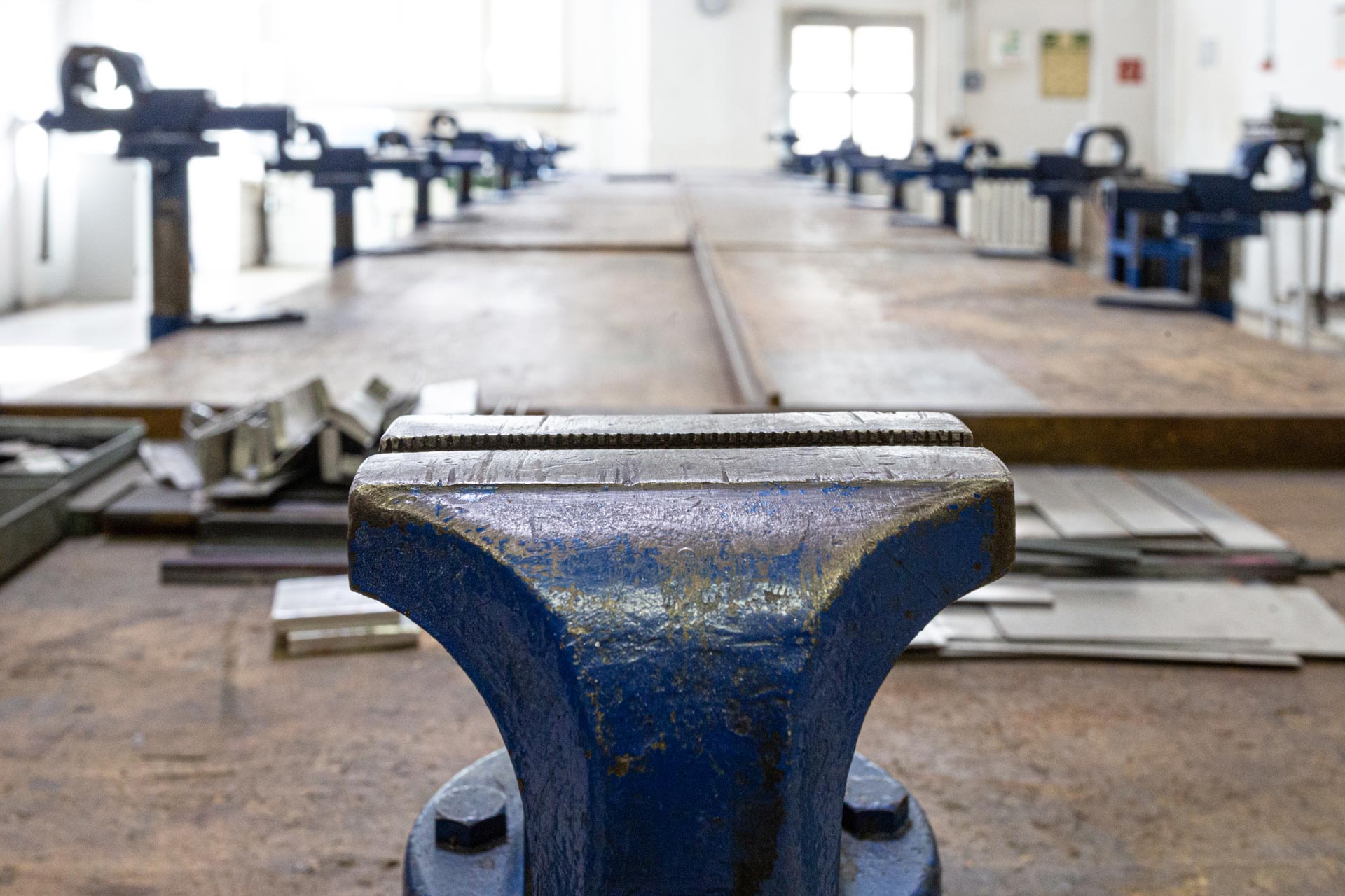 Landingpage Header Schnellspanner Werkbank BTZ Thale Bildung Verarbeitung Lehre